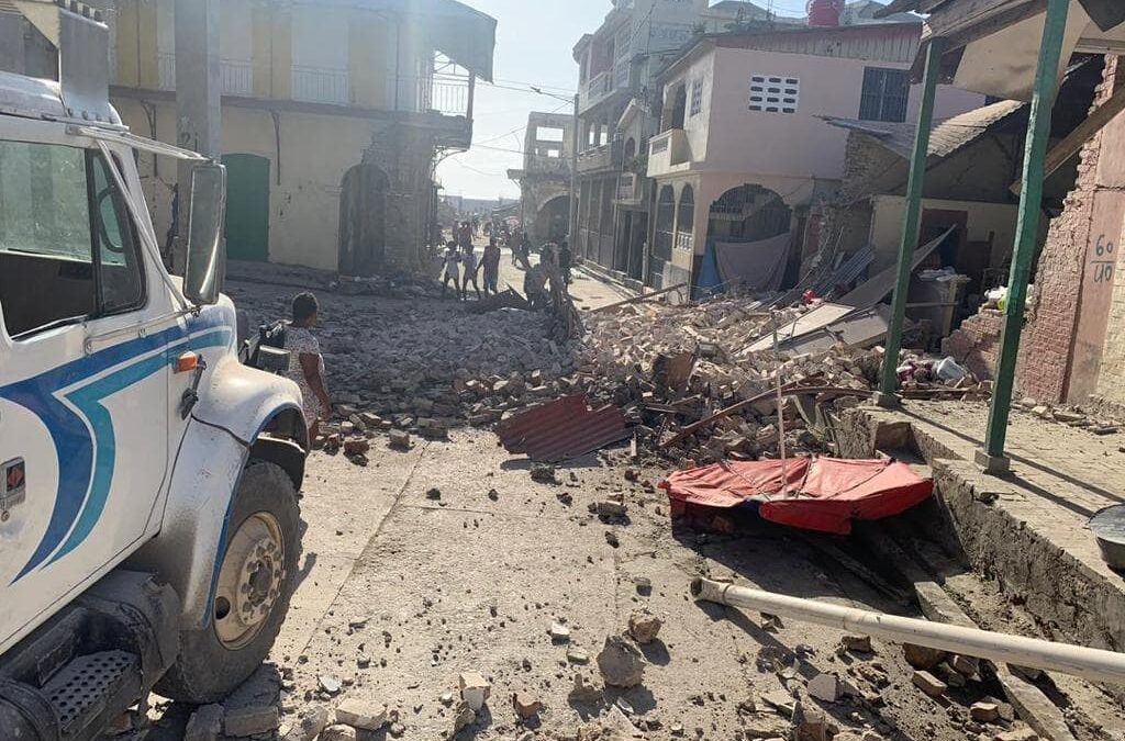 Un séisme vient de frapper à nouveau Haïti ce samedi 14 août 2021